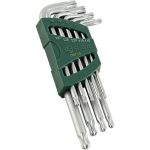 Шестигранники SATA 9 предметов TORX пластиковый блистер S2 09715 (артикул 23231630) – фото 1