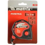 Рулетка 3 м х 16 мм Status 3 fixations MATRIX 31033 (артикул 13913019) – фото 1