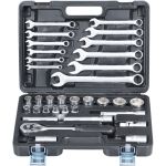 Набор торцевых головок и ключей ТЕХНИК (34 шт; 1/2DR) АвтоDело 51034 15079 (артикул 16005286) – фото 1