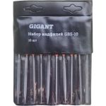 Набор надфилей Gigant 10шт GBS-10 (артикул 27662922) – фото 1