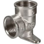 Уголок с креплением Terma 1/2" внутренняя/внутренняя TRm 06136 L 41914 (артикул 16107949) – фото 1
