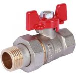 Шаровой кран с американкой ROMMER 1/2", ВН/НР, RBV-0005-0510215, RG008UB5BJ9TAM (артикул 16229699) – фото 1