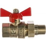 Шаровой кран с полусгоном Valtec BASE 1/2" внутренняя-наружная VT.227.N.04 (артикул 15622077) – фото 1