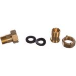 Штуцер для счётчика воды с накидной гайкой MasterProf 1/2" 2 шт MP ИС.071229 (артикул 15529083) – фото 1
