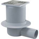 Регулируемый трап Alca Plast с гидрозатвором+механический сухой затвор, Дн 50 APV31 004-0431 (артикул 16223660) – фото 1