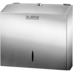Диспенсер для полотенец LAIMA PROFESSIONAL INOX H2 Interfold нерж. сталь, зеркальный 605695 (артикул 16289591) – фото 1