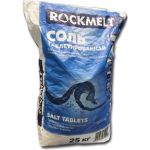 Таблетированная соль Rockmelt 25 кг 4620769394156 (артикул 15872740) – фото 1