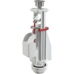 Арматура для бачка Alca Plast A08A сливная, кнопка хром, 2 режима 023-4281 (артикул 16223676) – фото 1