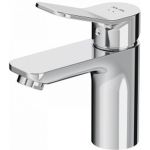 Смеситель для умывальника AM.PM X-Joy, излив 100 мм, хром F85A02100 (артикул 16011120) – фото 1