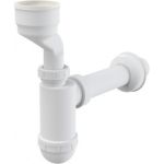 Сифон для писсуара Alca Plast бутылочный, 1 1/4"x40 мм, с прямой трубкой 40 мм 025-1332 (артикул 16163897) – фото 1