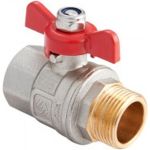 Шаровый усиленный кран 1/2" в/н бант Smart MP-У ИС.080154 (артикул 15695646) – фото 1