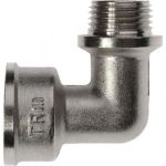 Уголок переходник с ограничителем Terma 1/2"-3/4", наружная/внутренняя TRm 06161 40834 (артикул 16108058) – фото 1
