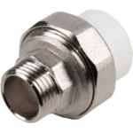 Комбинированная муфта VALFEX PP-R белая, разъем 32х1 дюйма НР 10156025 127-0227 (артикул 16164337) – фото 1