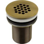Слив для раковины Veragio SBORTIS 1 1/4, с решеткой без перелива, бронза VR.SBR-8001.BR (артикул 16226984) – фото 1