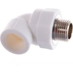 Угольник VALTEC PPR с переходом на наружную резьбу 20х1/2 VTp.753.0.02004 (артикул 16007064) – фото 1