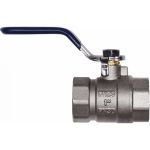 Шаровой кран RM -L Nickel 1 ВР-ВР муфтовый, никелированный, ручка Ду25 Ру30 НК 11Б27п1 Ln-1FFL (артикул 18296635) – фото 1