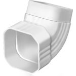 Отвод MUROl 67x67, U110x67, белый TBW (артикул 16535403) – фото 1