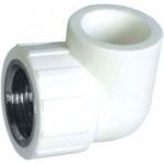 Комбинированный угольник VALFEX PP-R белый, 32х1 дюйма ВР 10125032 127-0591 (артикул 16164365) – фото 1