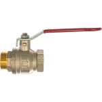 Шаровой кран RuB, 1 1/4" DN32 PN40, ВР-НР, серия MILANO (S.90), ручка S90G20 (артикул 15786004) – фото 1