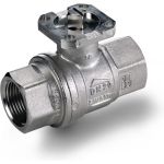 Шаровой кран RUB TORINO 1 DN25 PN40, ВР-ВР, S.64, усиленный, под привод S64F00 (артикул 16037402) – фото 1