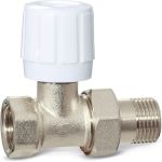 Регулирующий вентиль для радиатора LAMMIN прямой, 1/2" LM21043000015 (артикул 16237285) – фото 1