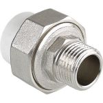 Разъемный соединитель PPR с переходом на наружную резьбу 20х3/4 Valtec VTp.761.0.02005 (артикул 15638029) – фото 1