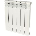 Биметаллический радиатор ROMMER Profi BM 500 BI500-80-80-150 6 секций RAL9016 82488 (артикул 15836506) – фото 1