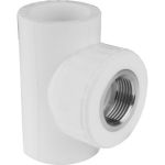 Комбинированный тройник VALFEX PP-R белый, 32х1 дюйма ВР 10127032 127-0520 (артикул 16164258) – фото 1