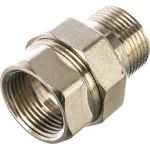 Сгон прямой Valtec американка внутренняя-наружная резьба 1 VTr.341.N.0006 (артикул 15622049) – фото 1