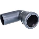 Отвод внутренней канализации LAMMIN 40х90 градусов Lm35040004090 (артикул 16237682) – фото 1