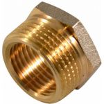 Футорка СТМ 3/4" x 1/2", гайка-штуцер CRB34M12 (артикул 16200543) – фото 1