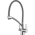 Смеситель Lemark Comfort кухни с подключением к фильтру с питьевой водой LM3071C-Gray (артикул 15916427) – фото 1