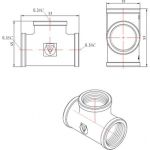 Тройник Valtec 3/4" внутренний-внутренний-внутренний VTr.130.N.0005 (артикул 15622060) – фото 1