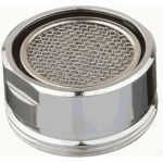 Аэратор Terma металл, M28х1, наружная резьба, пластиковая сетка 20724 66464 (артикул 16236718) – фото 1