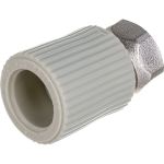 Муфта, сварка-В 20х1/2 с накидной гайкой и вварным латунным патрубком FV-Plast 223020 (артикул 15615507) – фото 1
