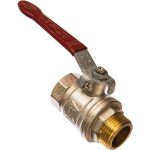 Шаровой кран RuB, 1"" DN25 PN40, ВР-НР, серия MILANO (S.90), ручка S90F20 (артикул 15786003) – фото 1