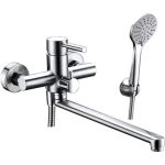 Смеситель для ванны WasserKRAFT Main с длинным изливом 4102L (артикул 15973930) – фото 1