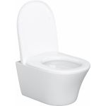 Подвесной унитаз Damixa Skyline безободковый, с сиденьем микролифт DX35C1700SC (артикул 16552809) – фото 1