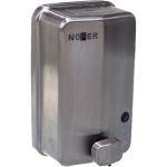 Диспенсер для мыла Nofer INOXevo матовый прямоугольный 1200 мл 03050.S (артикул 15916866) – фото 1