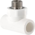Тройник PPR с переходом на наружную резьбу 20х1/2 Valtec VTp.733.0.02004 (артикул 15638025) – фото 1