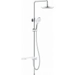 Душевой гарнитур с верхней лейкой IDDIS, белый, Ray, RAYSW3Fi76 (артикул 15931676) – фото 1