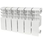 Биметаллический радиатор ROMMER Plus BM 200 6 секций RG008UKJVD82FG (артикул 16229902) – фото 1