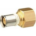 Муфта Frankische alpex-duo, с внутренним резьбовым переходом, латунь, 20x2-3/4 ВР 86820773 (артикул 17900767) – фото 1