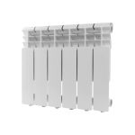 Алюминиевый радиатор ROMMER Profi 350 AL350-80-80-080 6 секций RAL9016 86621 (артикул 15836511) – фото 1