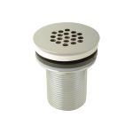 Слив для раковины Veragio SBORTIS 1 1/4 с решеткой, без перелива, хром VR.SBR-8001.CR (артикул 16226983) – фото 1