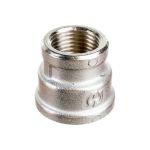 Переходная никелированная муфта STOUT ВВ 3/4X1/2 RG008Q0PRQLN7K (артикул 16053354) – фото 1