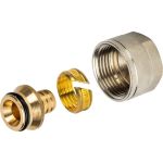 Компрессионный фитинг для труб PEX STOUT 16х2,2х3/4 RG008P29KA12AC (артикул 16054098) – фото 1
