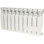Алюминиевый радиатор ROMMER Profi 350 AL350-80-80-080 10 секций RAL9016 86623 (артикул 15836513) – фото 1