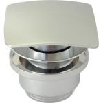 Донный клапан с заглушкой Veragio SBORTIS clic-clac, 1 1/4, латунь, универсальный, хром VR.SBR-8003.CR (артикул 16226981) – фото 1