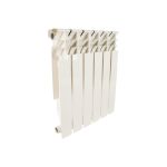 Алюминиевый радиатор ROMMER Plus 500 6 секций RAL9016 89563 (артикул 15836526) – фото 1